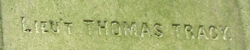 Thomas Tracy's memorial